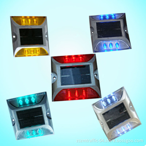 IP68 Reflective Flashing Light Road Marking Studs Highway Solar Driveway Marker Light
